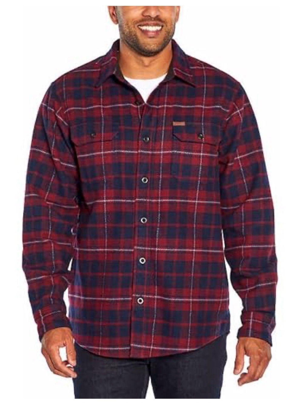 Orvis Signature Flannel Shirt Mens XL Heavy Plaid Button Up Long Sleeve